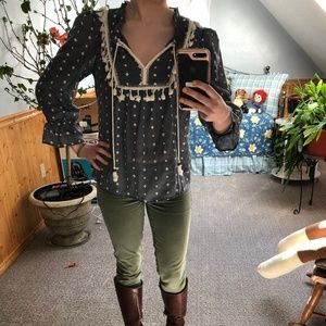 Maeve Sawyer Peasant Top (Anthropologie)